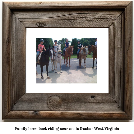 family horseback riding near me in Dunbar, West Virginia